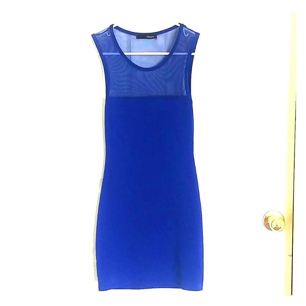Blue dress